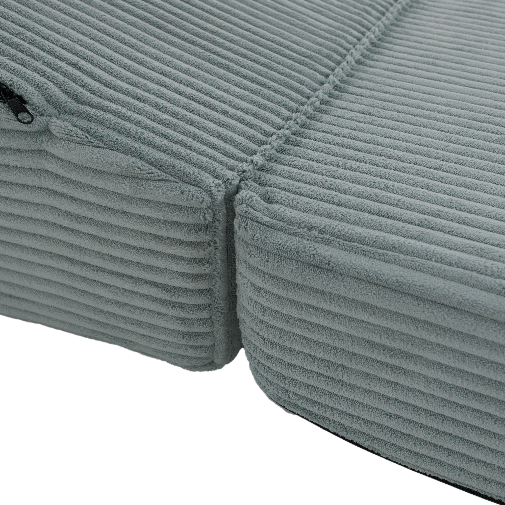 Saltea/scaun pliabil SOURE, 2 in 1, mentol, 120x82x52 cm Kondela