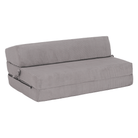 Saltea pliabilă/fotoliu extensibil, 2 in 1, gri, VEDIS Kondela