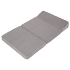 Saltea pliabilă/fotoliu extensibil, 2 in 1, gri, VEDIS Kondela