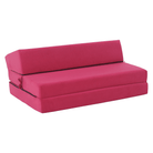 Saltea pliabilă/fotoliu extensibil, 2 in 1, roz magenta, VEDIS Kondela