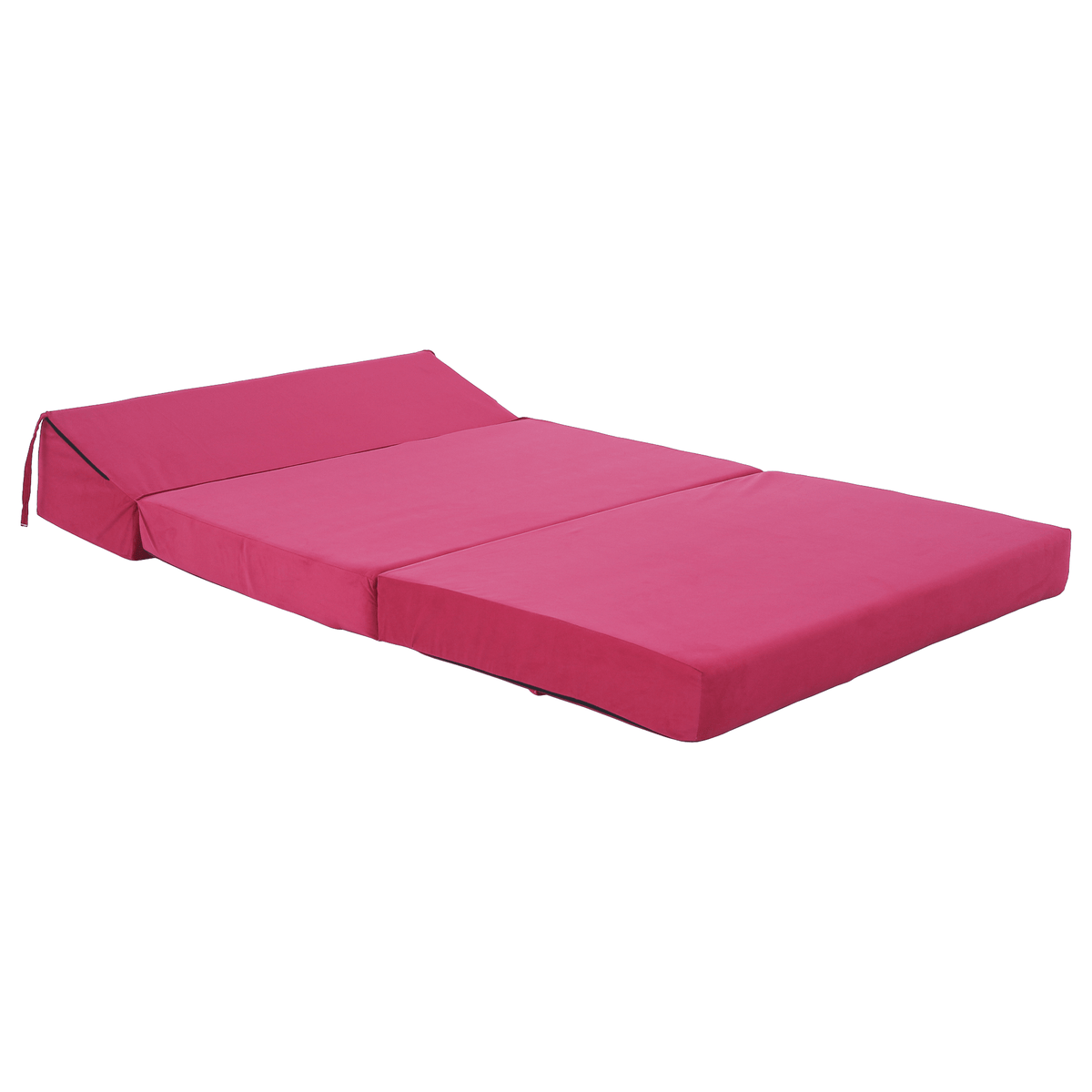 Saltea pliabilă/fotoliu extensibil, 2 in 1, roz magenta, VEDIS Kondela