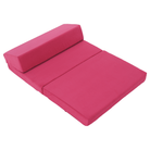 Saltea pliabilă/fotoliu extensibil, 2 in 1, roz magenta, VEDIS Kondela