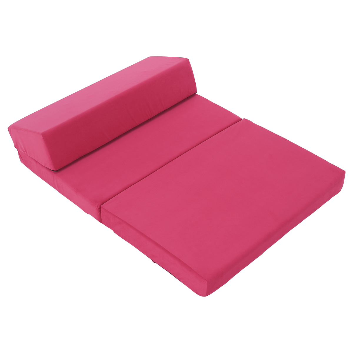 Saltea pliabilă/fotoliu extensibil, 2 in 1, roz magenta, VEDIS Kondela