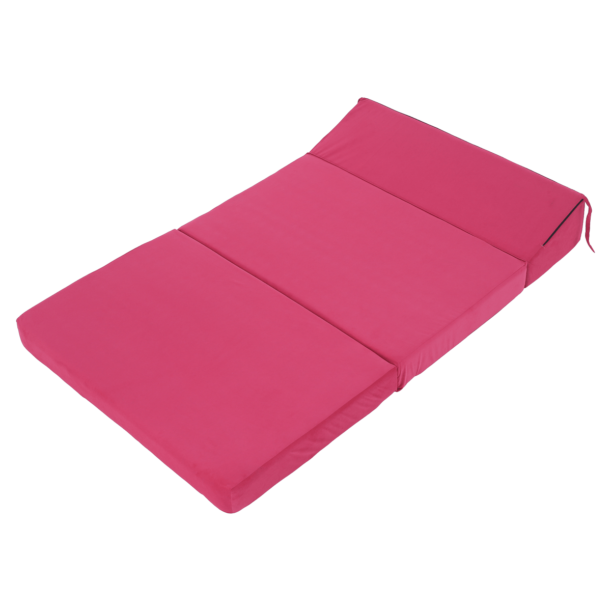 Saltea pliabilă/fotoliu extensibil, 2 in 1, roz magenta, VEDIS Kondela