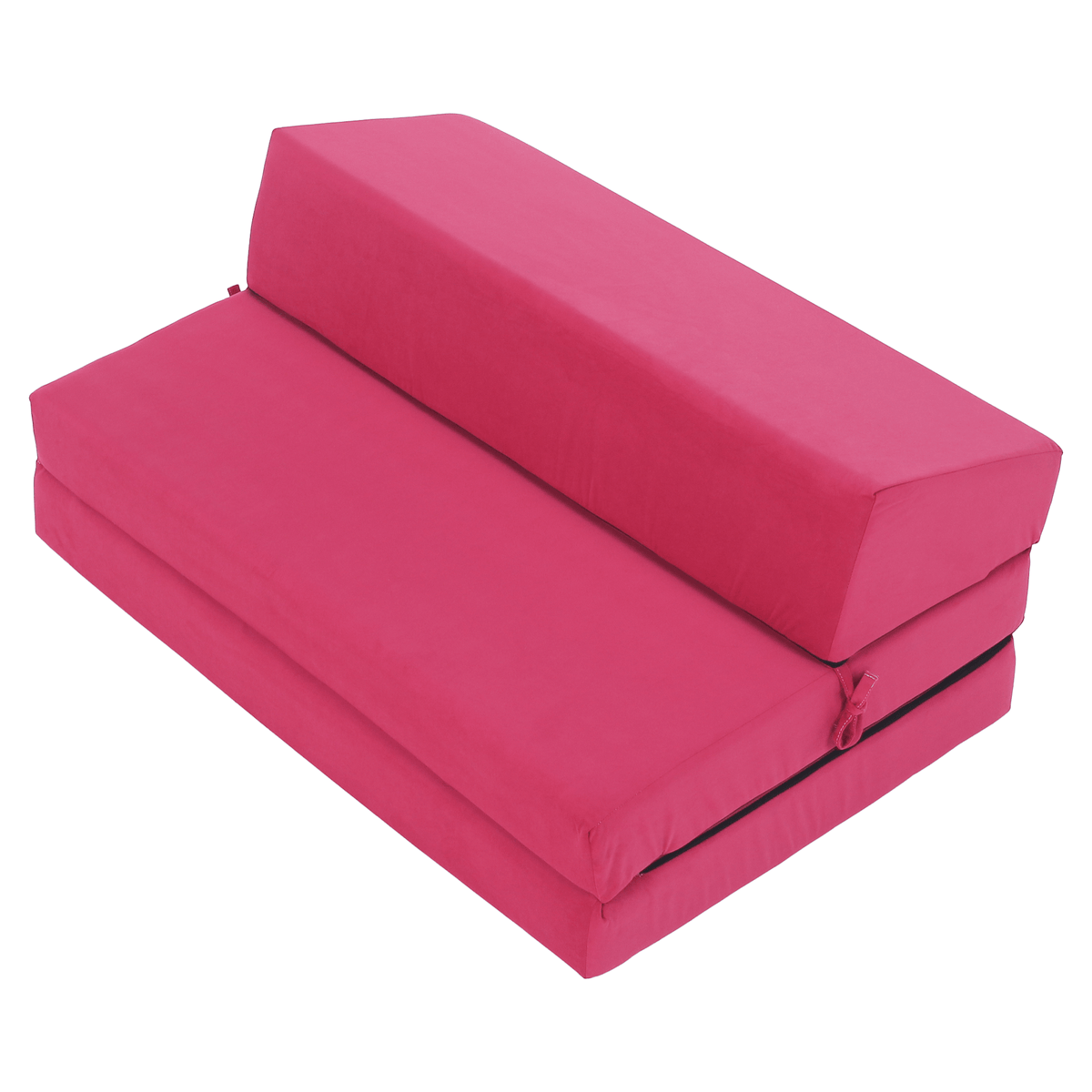 Saltea pliabilă/fotoliu extensibil, 2 in 1, roz magenta, VEDIS Kondela