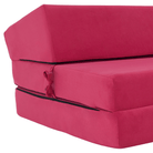 Saltea pliabilă/fotoliu extensibil, 2 in 1, roz magenta, VEDIS Kondela