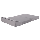 Saltea/scaun pliabil, 2 in 1, gri deschis, VEDIS Kondela