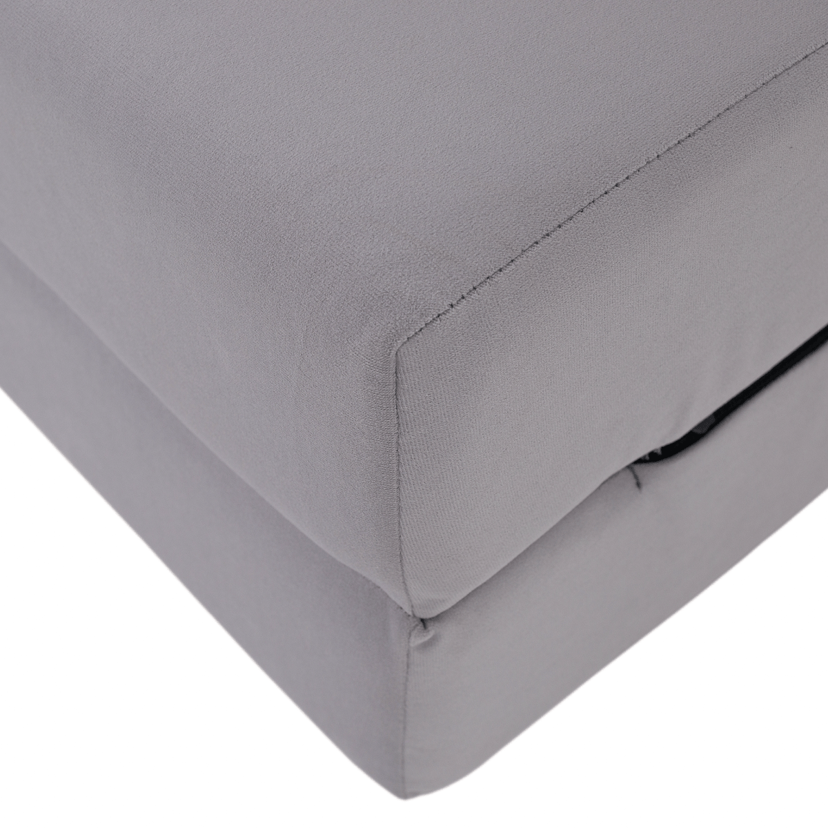 Saltea/scaun pliabil, 2 in 1, gri deschis, VEDIS Kondela