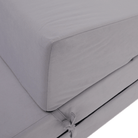 Saltea/scaun pliabil, 2 in 1, gri deschis, VEDIS Kondela