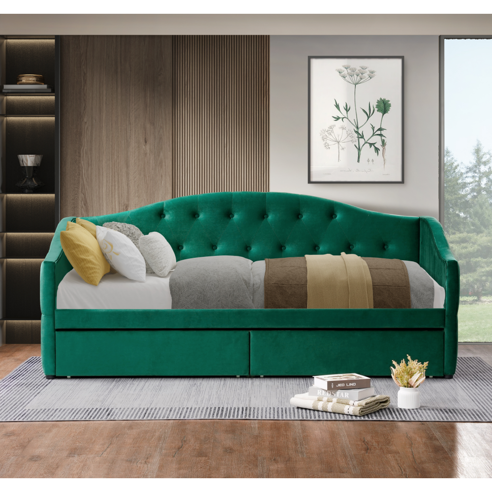 Pat cu spaţiu de depozitare, 90x200, ţesătură Velvet catifea, ZASKA Kondela