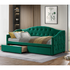 Pat cu spaţiu de depozitare, 90x200, ţesătură Velvet catifea, ZASKA Kondela